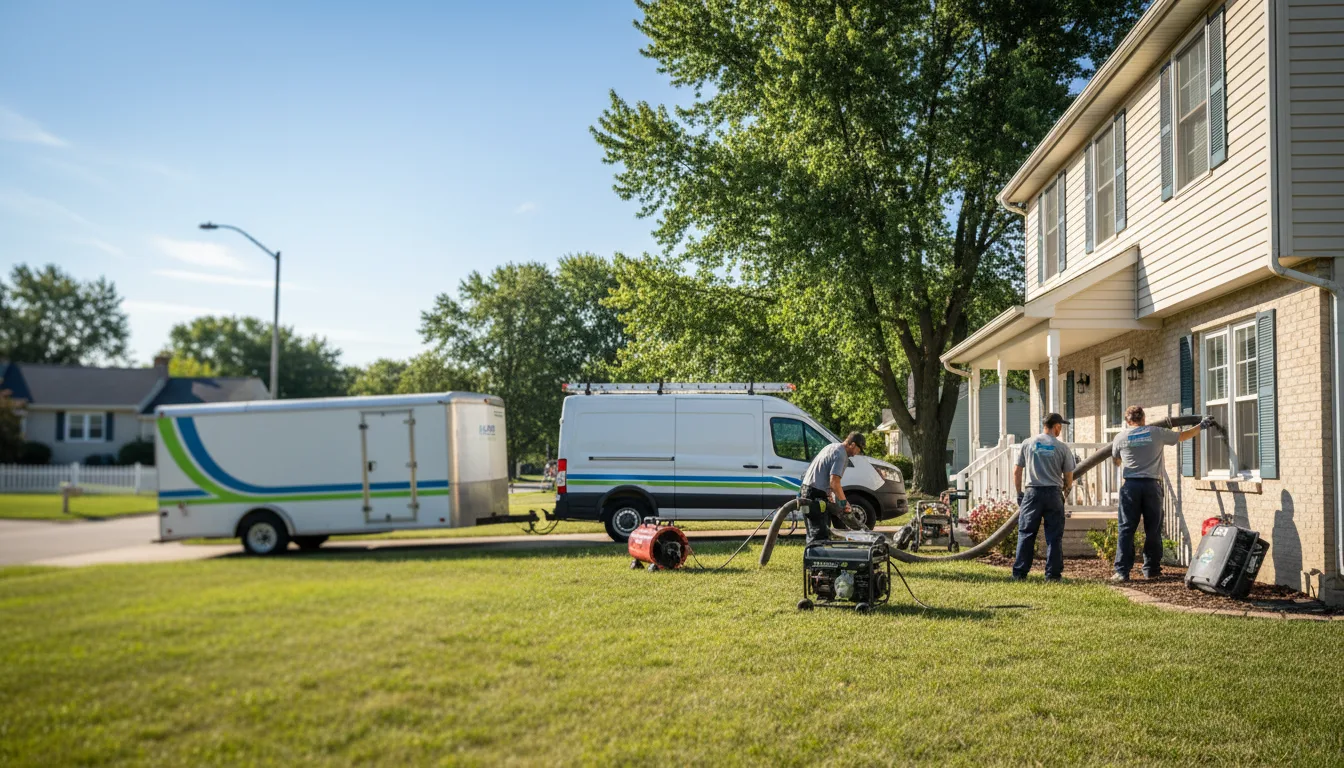 Flooded Basement Restoration And Cleanup With Repair in Felch, MI near me